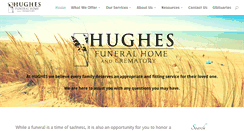 Desktop Screenshot of hughesfuneralhome.org